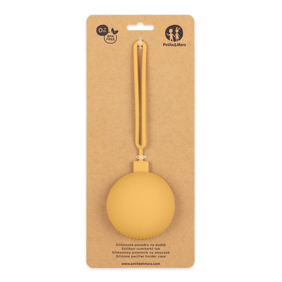 Petite&Mars -Silicone pacifier holder case