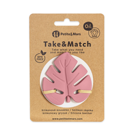 Petite&Mars - Take&Match - Anneau de dentition en silicone 0+ Petite & Mars