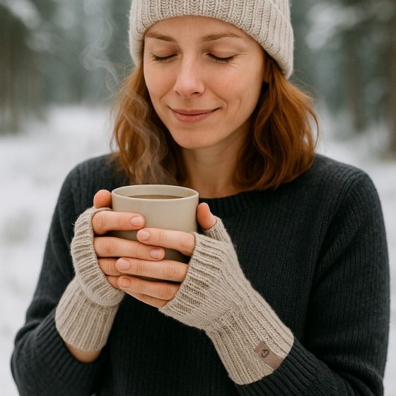 Fun2BeMum Women's Merino Wool Mittens
