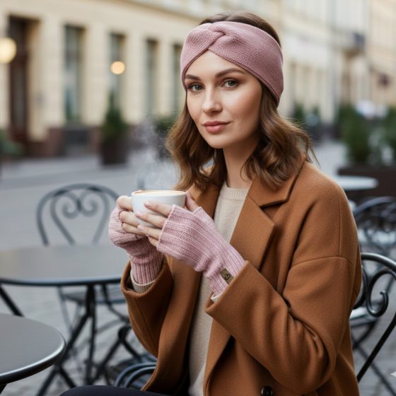 Fun2BeMum Mitaine en laine mérinos pour femme