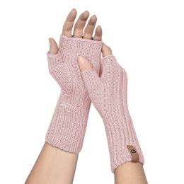 Fun2BeMum Women's Merino Wool Mittens - Pink