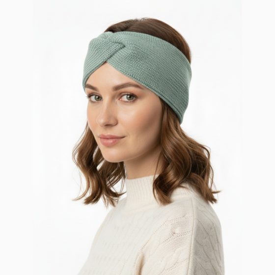 Fun2BeMum Bandeau en laine mérinos pour femme