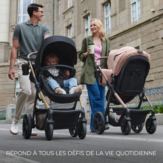 Kinderkraft MOOV 2 EVA Poussette Trio - Système de voyage citadin de la naissance Kinderkraft