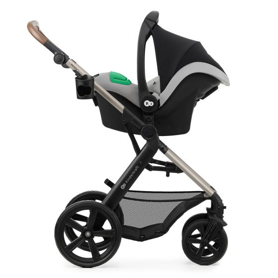 Kinderkraft MOOV 2 EVA Poussette Trio - Système de voyage citadin de la naissance Kinderkraft