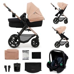 Kinderkraft MOOV 2 EVA Travel System 3in1 - Beige