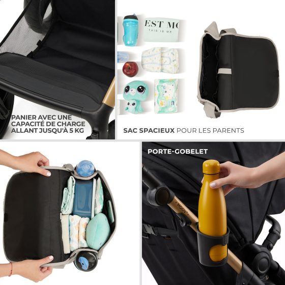 Kinderkraft MOOV 2 AIR Travel System 3in1