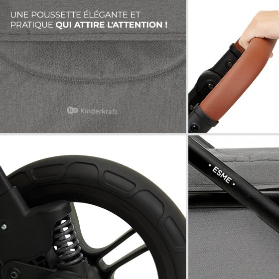 KinderKraft ESME PRO Travel system 3in1