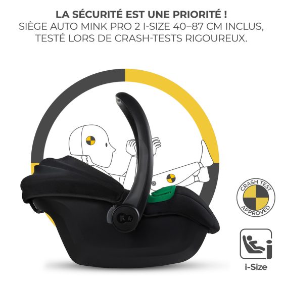 KinderKraft ESME PRO Poussette multifonctionnelle 3en1