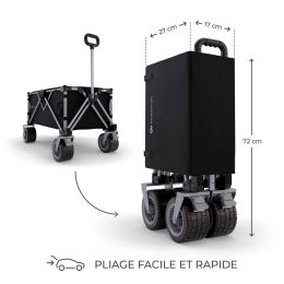 KinderKraft ROLLSTER Chariot de transport pliable Kinderkraft