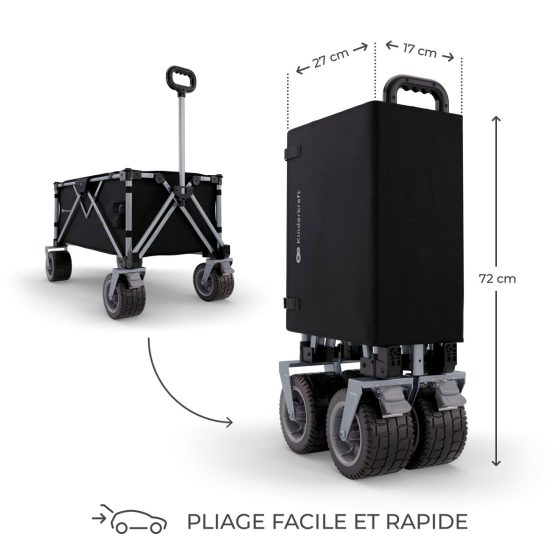 KinderKraft ROLLSTER Foldable Transport Wagon