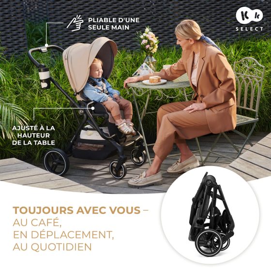 KinderKraft YOXI Duo Poussette 2 en 1