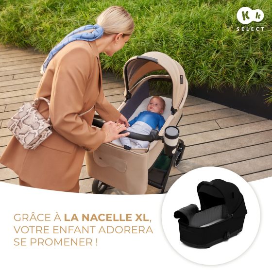 KinderKraft YOXI Duo Poussette 2 en 1