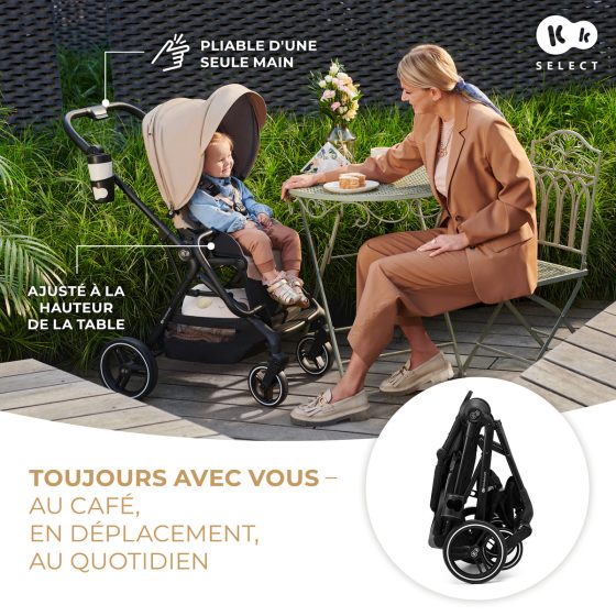 KinderKraft YOXI Duo Poussette 2 en 1
