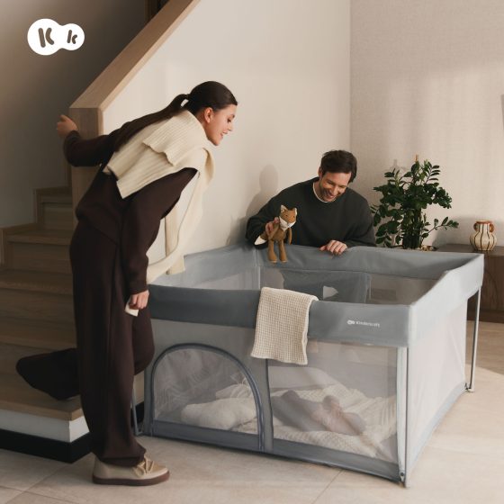 Kinderkraft ZIKI Parc bébé pliable jusqu'à 4 ans Kinderkraft