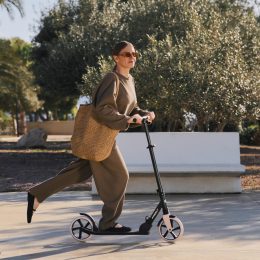 KinderKraft FREELY scooter from 5 years old - Beige