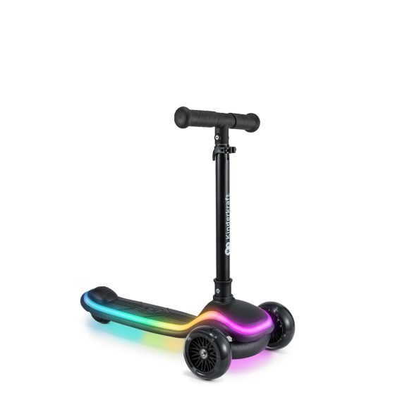 KinderKraft RAKET Trottinette à trois roues à LED Kinderkraft