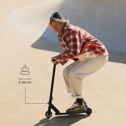KinderKraft SOLIS freestyle scooter from 5 years old - Black