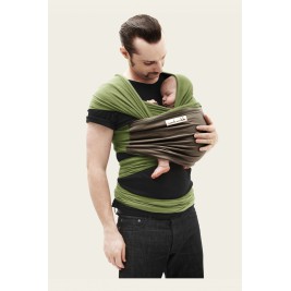 Echarpe Je Porte Mon Bébé Jpmbb Gris clair Poche turquoise