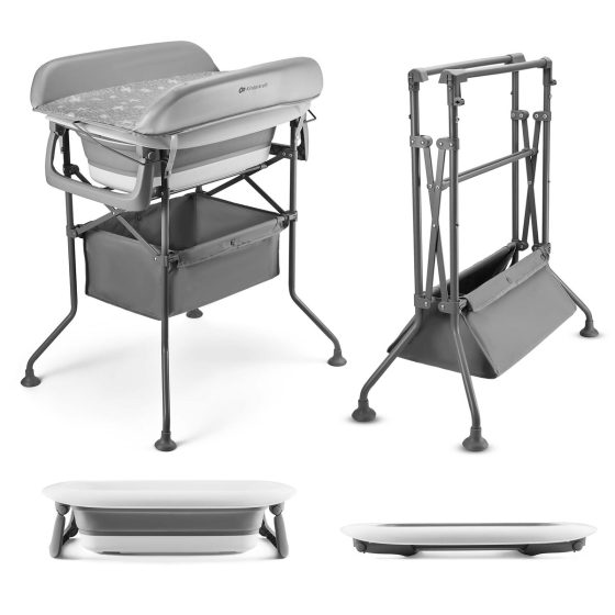 Bathtub with Changing table on frame