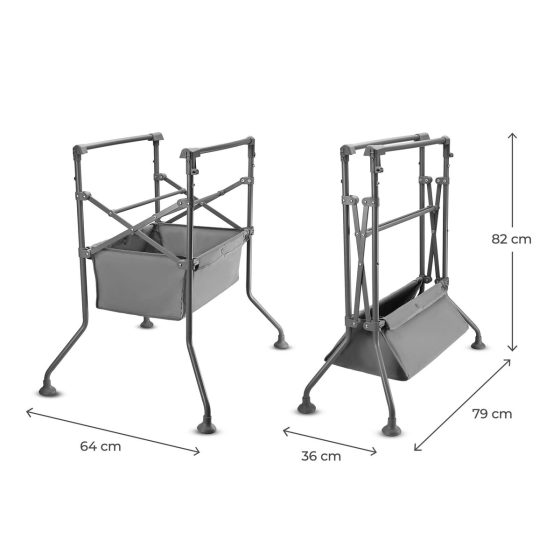 KinderKraft BUBBLY Baignoire avec table à langer pliables Kinderkraft
