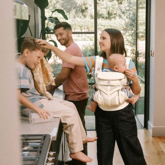 Ergobaby Omni 360 Cool Air Mesh - Porte-bébé Évolutif 4 Positions Ergobaby