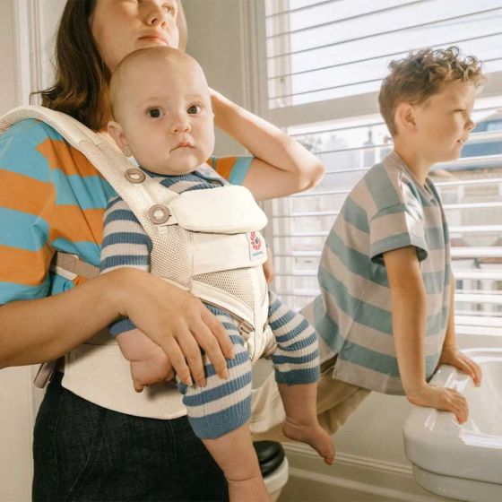 Ergobaby Omni 360 Cool Air Mesh - Porte-bébé Évolutif 4 Positions Ergobaby