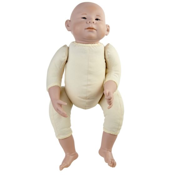 Nouveau-né 50cm 2,7kg - Poupon de Portage Lesté et Articulé