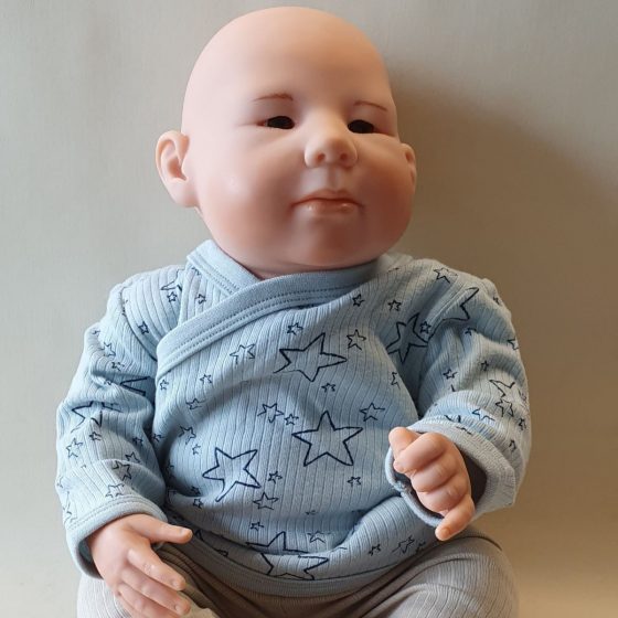 Nouveau-né 50cm 2,7kg - Poupon de Portage Lesté et Articulé
