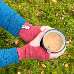 MaM ManyMonths Natural Woollies Long Fingerless Mittens