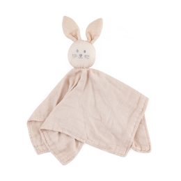 Petite&Mars - HUGO - Doudou Lapin en mousseline de bambou 0m+ - Desert-Sand (Beige)