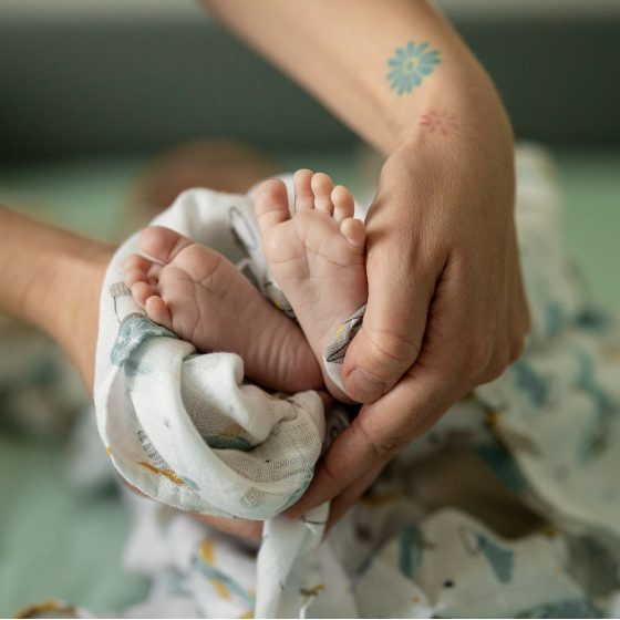 Petite&Mars - Moussy - Lot de 3 Langes en Mousseline de Bambou