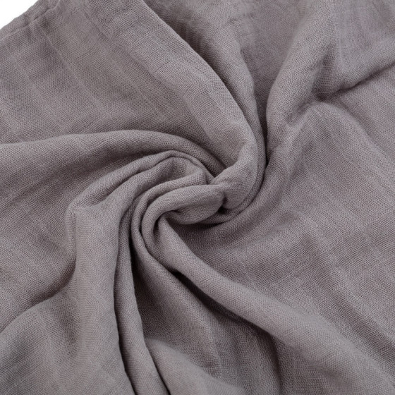 Petite&Mars - Misty-Set of 2 Bamboo muslin swaddles 120x120