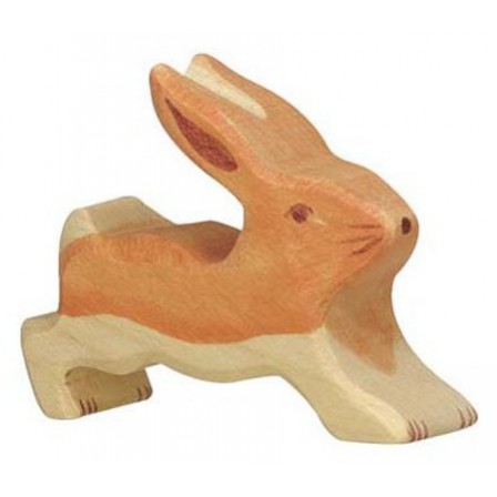 Vache  debout  noire Holztiger