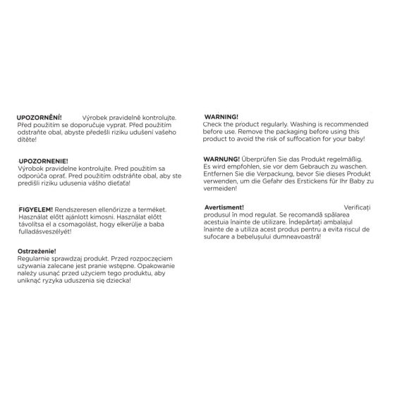 Petite&Mars - Misty-Set of 2 Bamboo muslin swaddles 120x120