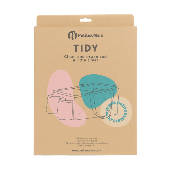 Petite&Mars - Tidy - Sac de Rangement de Voiture Pliable