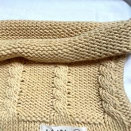 Ma Petite Laine Mon Cocon Malin - Knitted Cocoon coton tog 1 - Petit Citron