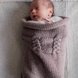 Ma Petite Laine Mon Cocon Douillet - Cocon d'emmaillotage en laine mérinos Mapetitelaine