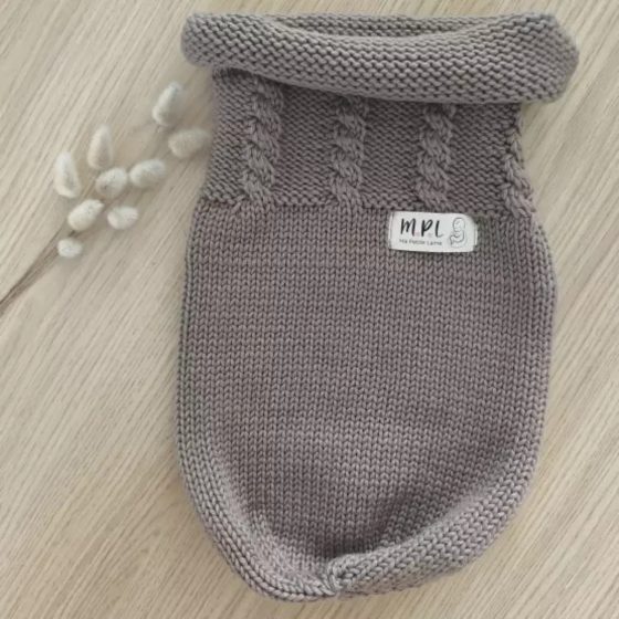 Ma Petite Laine Mon Cocon Douillet - Cocon d'emmaillotage en laine