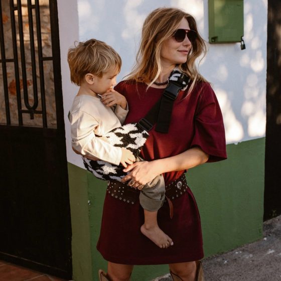 Wildride Toddler Carrier Houndstooth Teddy