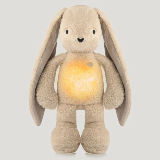 My Hummy Lapin - Peluche Sonore à Bruits Blancs et Veilleuse | Aide au Sommeil Bébé