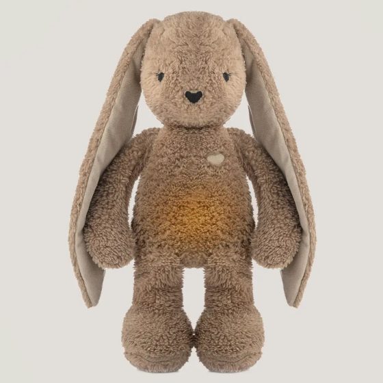 My Hummy Lapin - Peluche Sonore à Bruits Blancs et Veilleuse | Aide au Sommeil Bébé