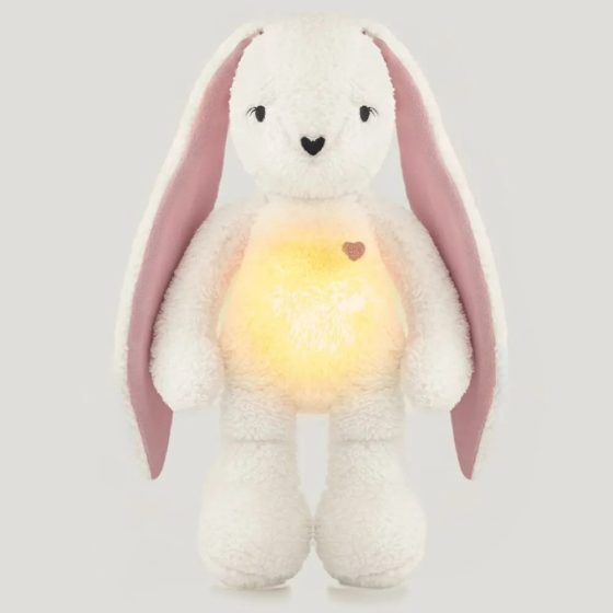 My Hummy Lapin - Peluche Sonore à Bruits Blancs et Veilleuse | Aide au Sommeil Bébé