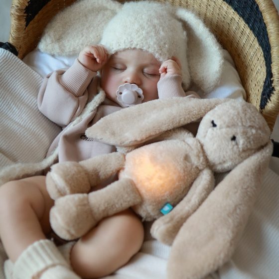 MyHummy Lapin - Peluche à Bruits Blancs MyHummy