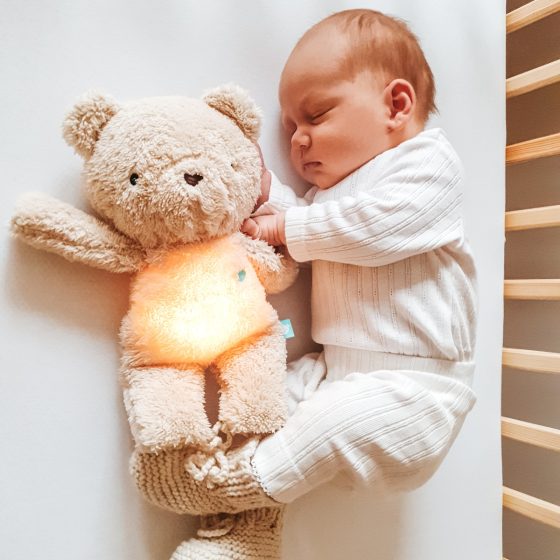 MyHummy Ourson - Peluche à Bruits Blancs | Aide au Sommeil Bébé