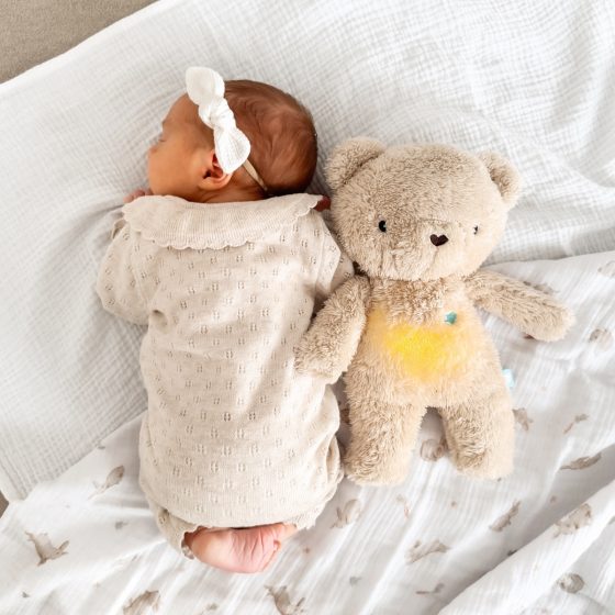 MyHummy Ourson - Peluche à Bruits Blancs | Aide au Sommeil Bébé
