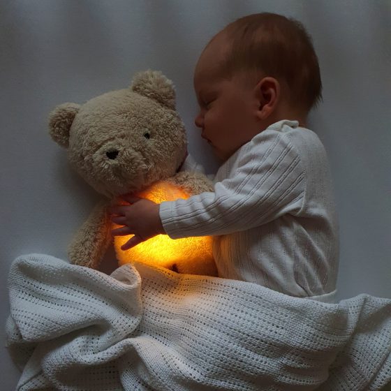 MyHummy Ourson - Peluche à Bruits Blancs MyHummy