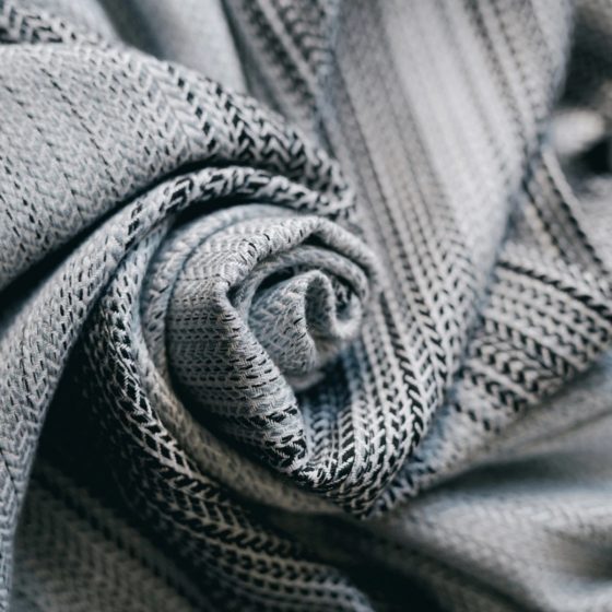 Little Frog Ring Sling - Tencel Silver Path - avec du Tencel