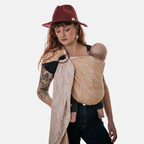 Naturiou Ring sling Millefeuille Ochre