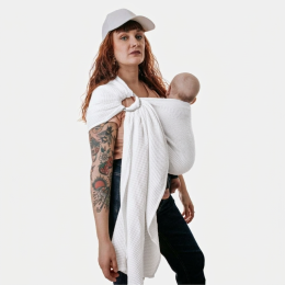 Naturiou Waffle Ring Sling White