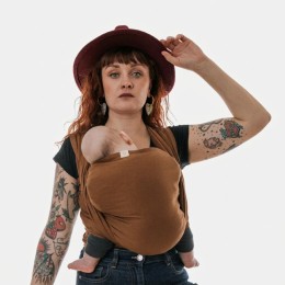 Naturioù Simply Wrap Caramel - Écharpe de portage tissée